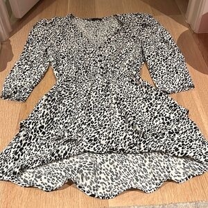 Zara Animal Print Dress